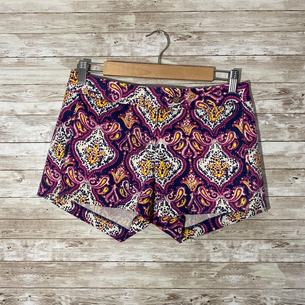 Rare! J. Crew Paisley Shorts